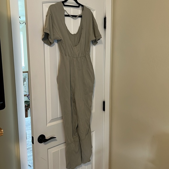 NWOT Free People Intimately Good Side Romper Lima Bean Green Size XS - Picture 6 of 15